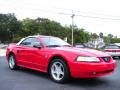 1999 Rio Red Ford Mustang GT Convertible  photo #4