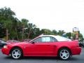 1999 Rio Red Ford Mustang GT Convertible  photo #10