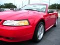 1999 Rio Red Ford Mustang GT Convertible  photo #16