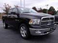 2010 Brilliant Black Crystal Pearl Dodge Ram 1500 Big Horn Quad Cab  photo #4