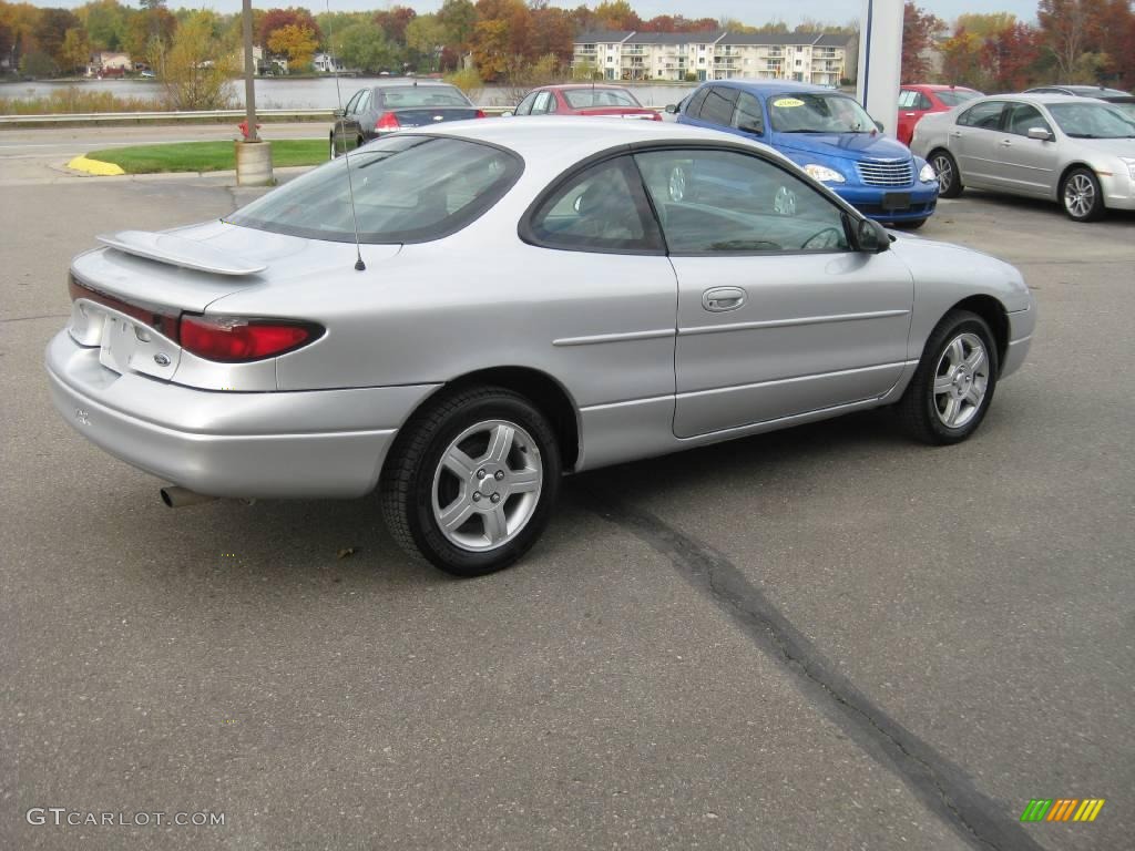 2003 Escort ZX2 Coupe - Silver Frost Metallic / Dark Charcoal photo #9