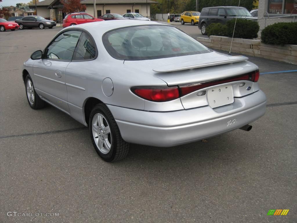 2003 Escort ZX2 Coupe - Silver Frost Metallic / Dark Charcoal photo #12