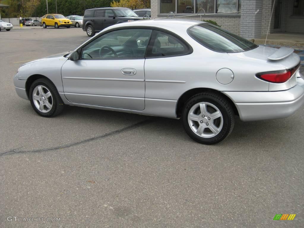 2003 Escort ZX2 Coupe - Silver Frost Metallic / Dark Charcoal photo #13