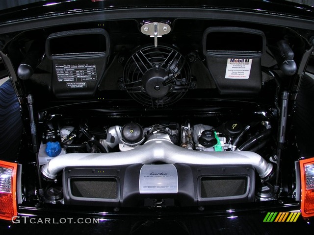 2007 911 Turbo Coupe - Black / Black photo #16