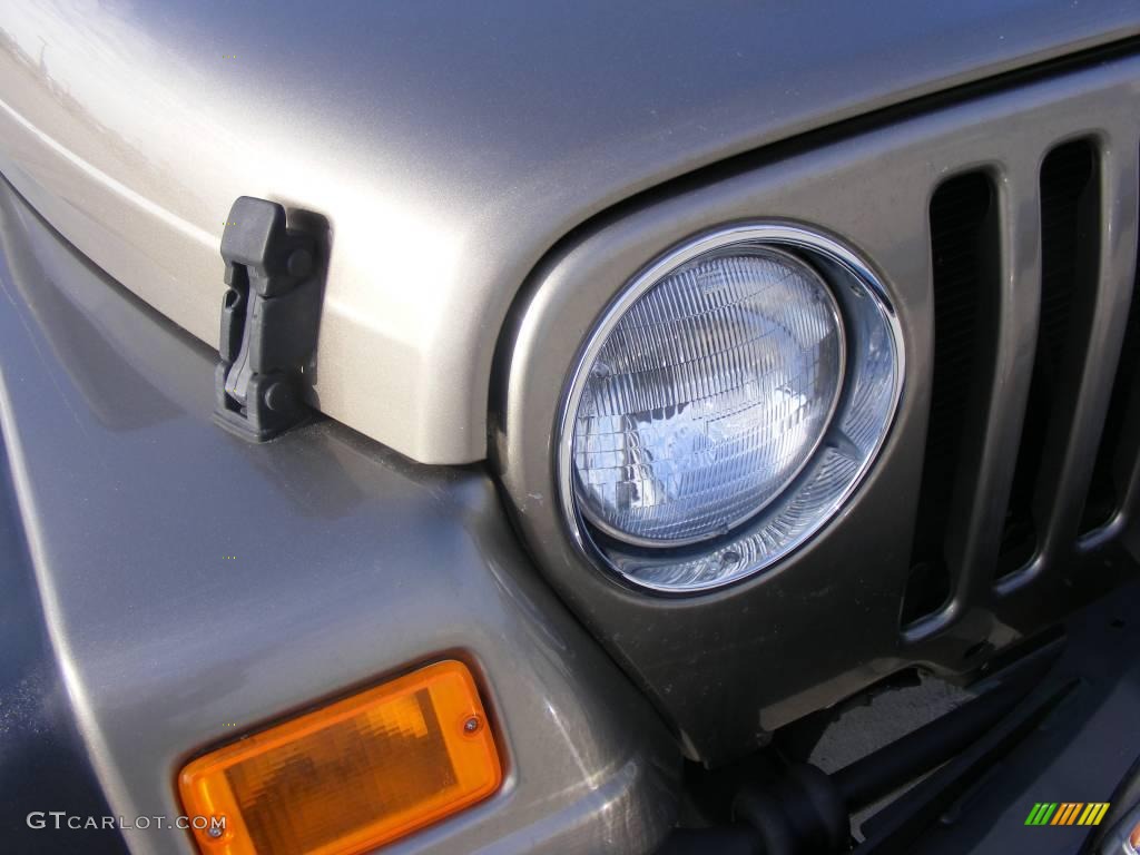 2004 Wrangler Sport 4x4 - Light Khaki Metallic / Khaki photo #17