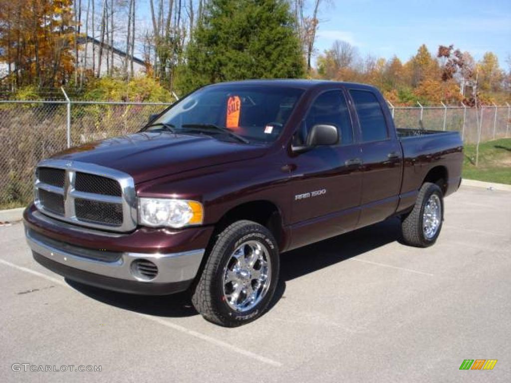 Deep Molten Red Pearl Dodge Ram 1500