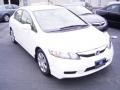 Taffeta White - Civic LX Sedan Photo No. 5
