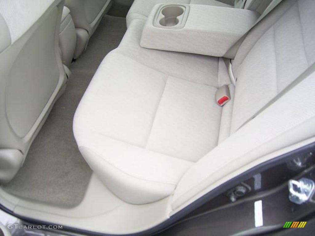2010 Civic EX Sedan - Urban Titanium Metallic / Beige photo #12