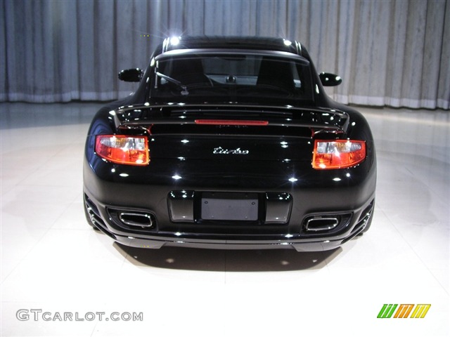 2007 911 Turbo Coupe - Black / Black photo #19