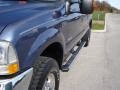 2004 Medium Wedgewood Blue Metallic Ford F350 Super Duty Lariat Crew Cab 4x4  photo #7