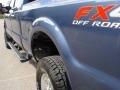 2004 Medium Wedgewood Blue Metallic Ford F350 Super Duty Lariat Crew Cab 4x4  photo #10