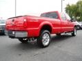 2010 Vermillion Red Ford F350 Super Duty Lariat Crew Cab 4x4  photo #3