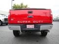 2010 Vermillion Red Ford F350 Super Duty Lariat Crew Cab 4x4  photo #4