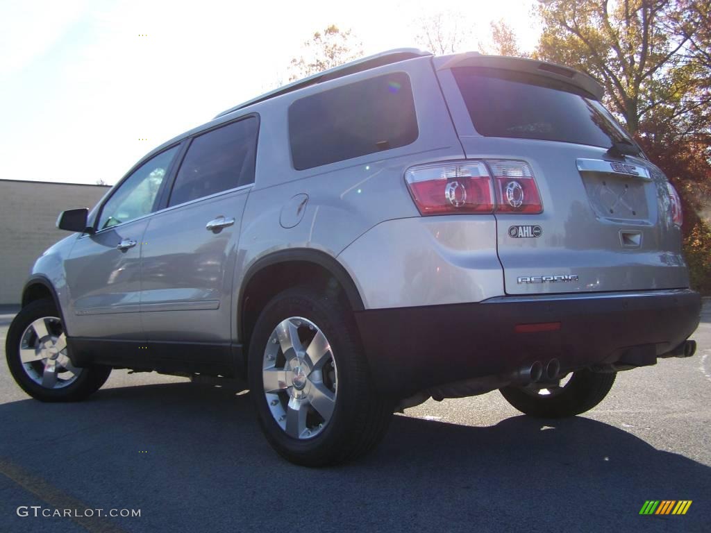 2007 Acadia SLT - Liquid Silver Metallic / Titanium photo #4