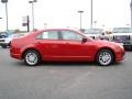 2010 Sangria Red Metallic Ford Fusion S  photo #2