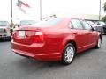 2010 Sangria Red Metallic Ford Fusion S  photo #3