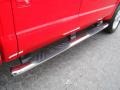 2010 Vermillion Red Ford F350 Super Duty Lariat Crew Cab 4x4  photo #16