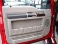 2010 Vermillion Red Ford F350 Super Duty Lariat Crew Cab 4x4  photo #18