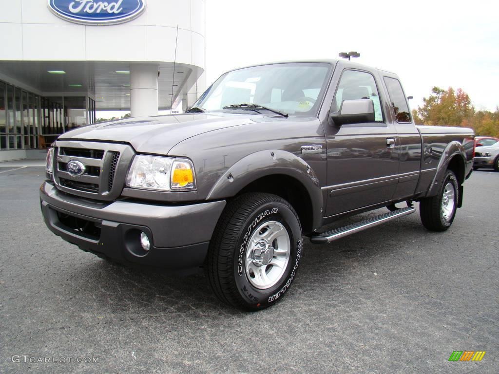 2010 Ranger Sport SuperCab - Dark Shadow Grey Metallic / Medium Dark Flint photo #6