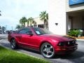 2005 Redfire Metallic Ford Mustang V6 Premium Convertible  photo #4