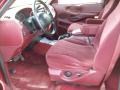 1997 Dark Toreador Red Metallic Ford F150 XLT Regular Cab  photo #12