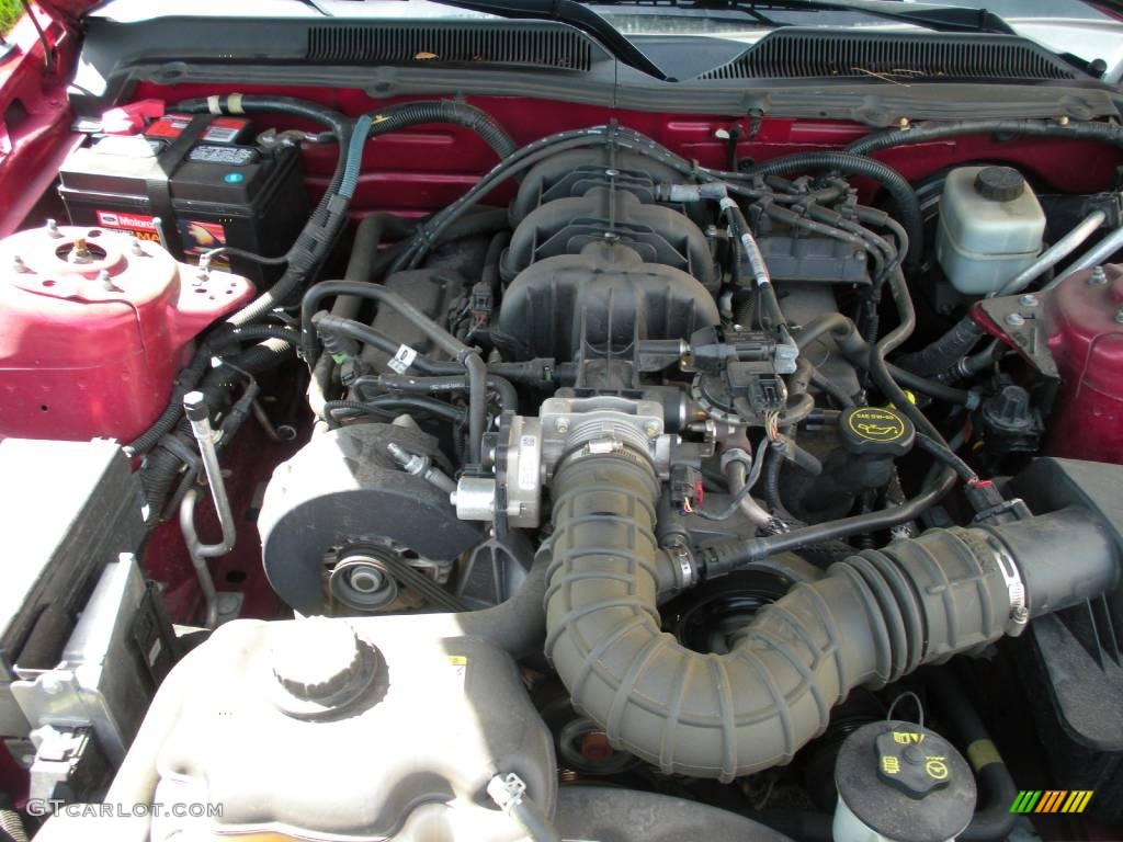 2005 Mustang V6 Premium Convertible - Redfire Metallic / Dark Charcoal photo #29