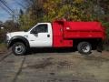 Oxford White - F450 Super Duty XL Regular Cab Chassis Dump Truck Photo No. 4