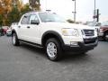 White Suede - Explorer Sport Trac XLT Photo No. 1