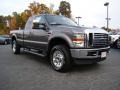2010 Sterling Gray Metallic Ford F250 Super Duty Lariat SuperCab 4x4  photo #1