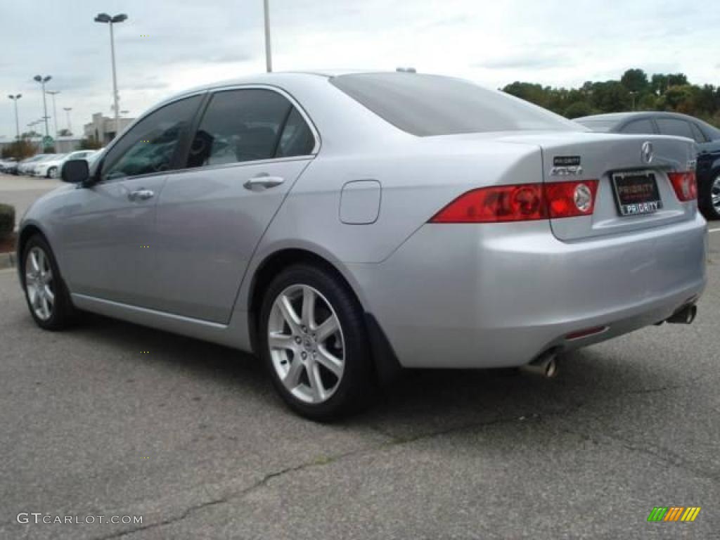 2005 TSX Sedan - Satin Silver Metallic / Quartz photo #4