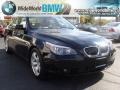 Jet Black - 5 Series 525i Sedan Photo No. 3