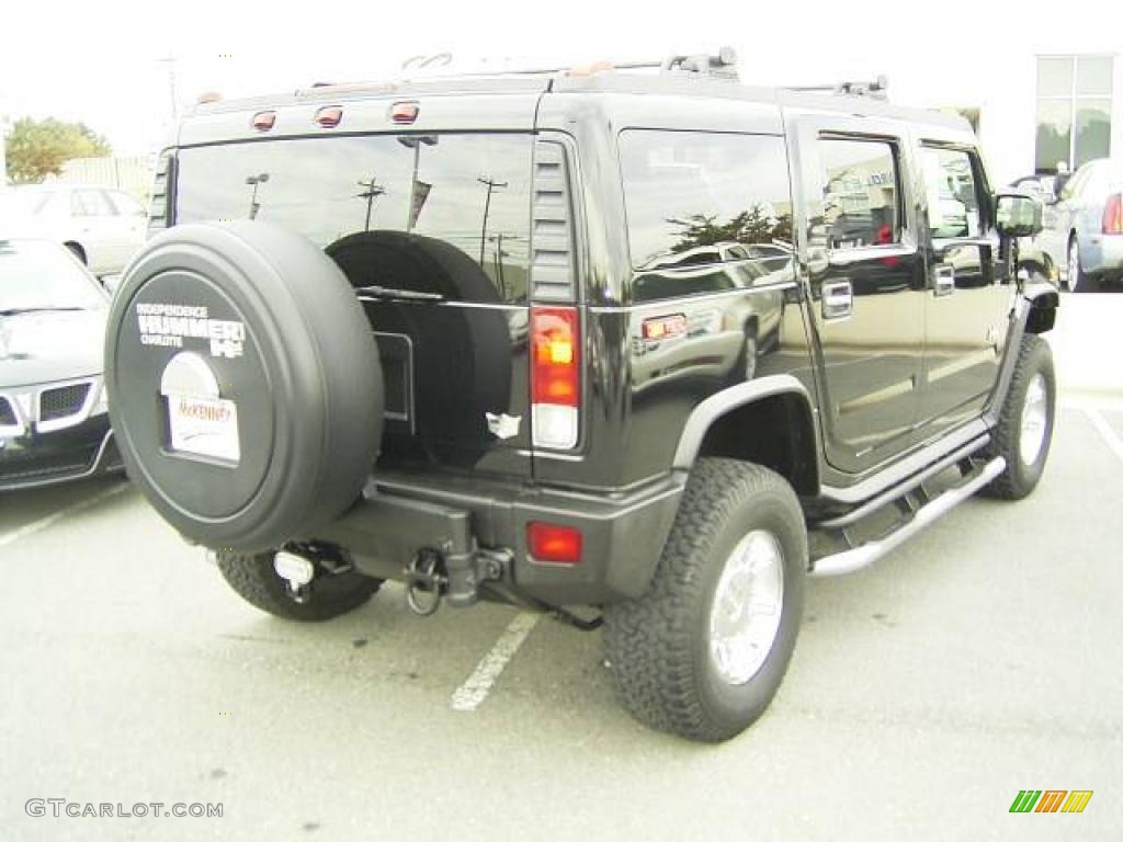 2006 H2 SUV - Black / Ebony photo #4