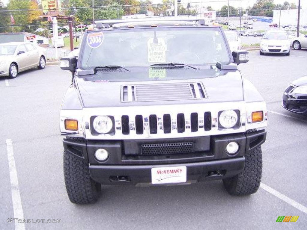 2006 H2 SUV - Black / Ebony photo #6