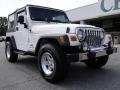 2006 Stone White Jeep Wrangler Sport 4x4  photo #2