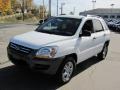 2008 Clear White Kia Sportage LX V6 4x4  photo #6