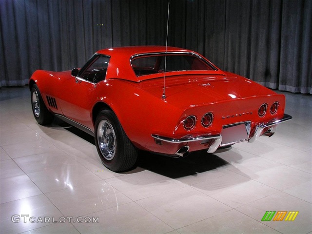 1968 Corvette Convertible - Rally Red / Red photo #2