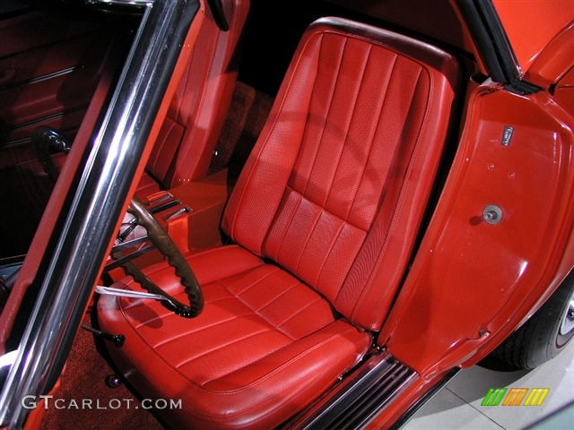 1968 Corvette Convertible - Rally Red / Red photo #5