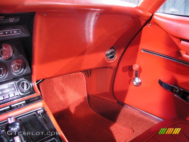 1968 Corvette Convertible - Rally Red / Red photo #11