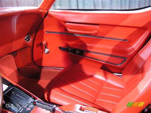 1968 Corvette Convertible - Rally Red / Red photo #12