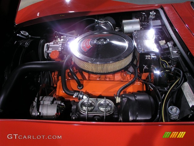 1968 Corvette Convertible - Rally Red / Red photo #16