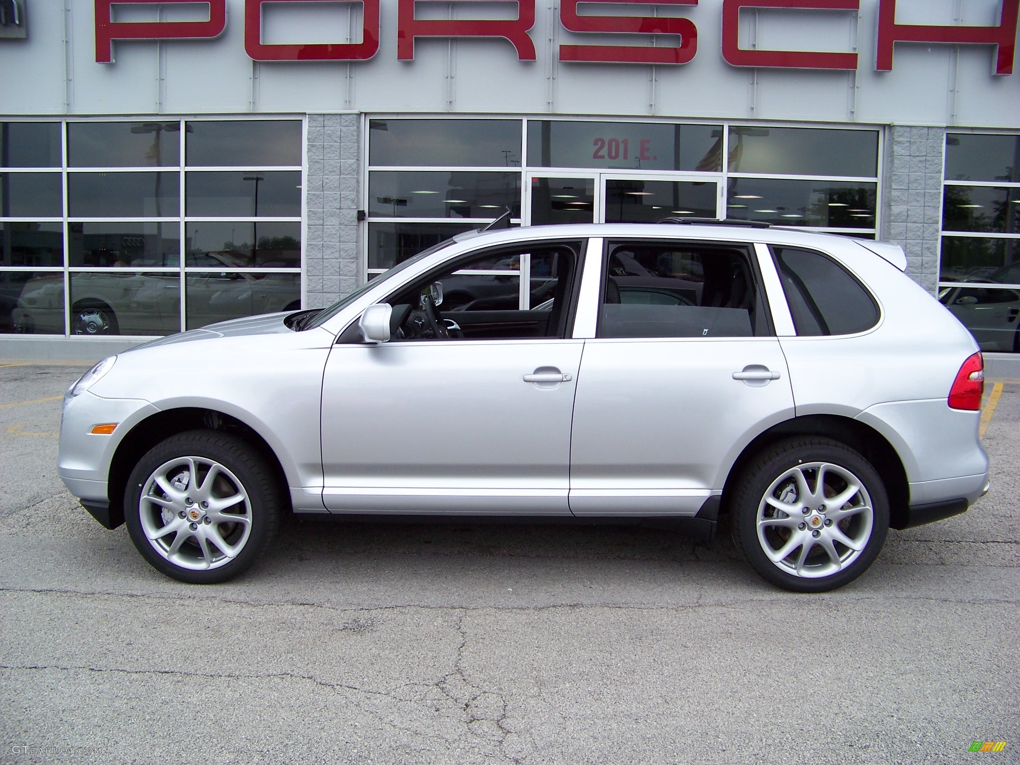 2008 Cayenne S - Crystal Silver Metallic / Black Standard Leather photo #7