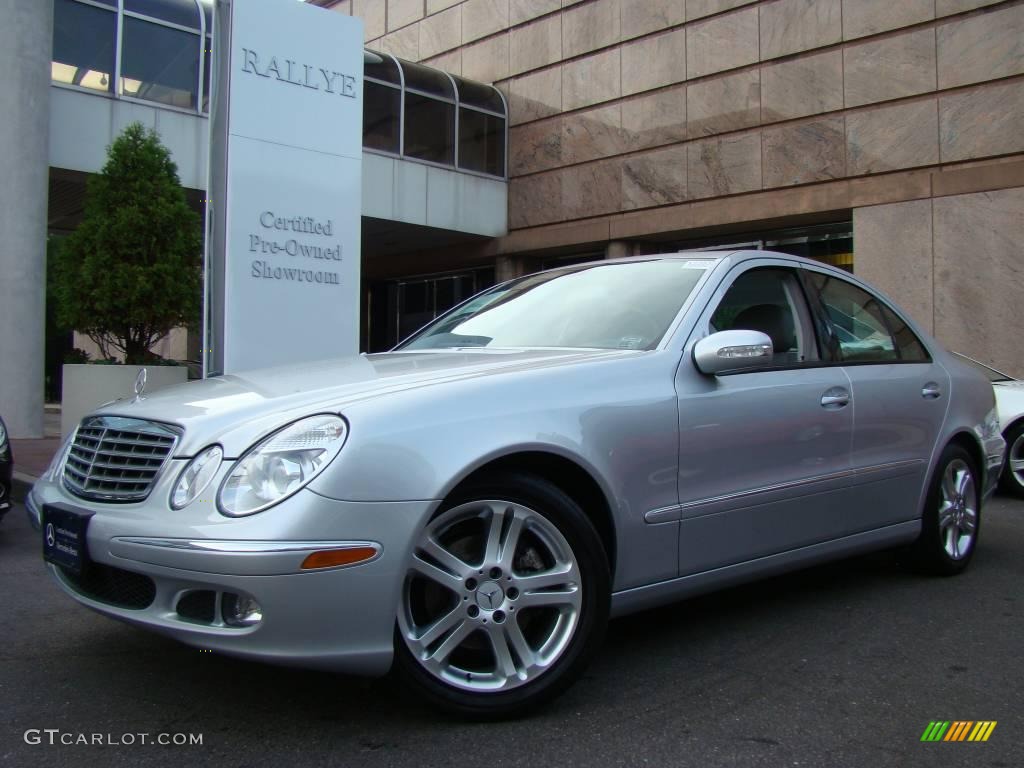 2006 E 350 Sedan - Iridium Silver Metallic / Ash photo #1