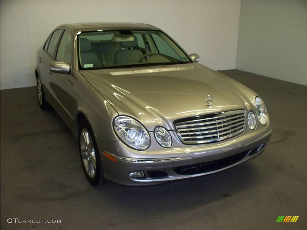 2006 E 350 4Matic Sedan - Pewter Metallic / Stone photo #1