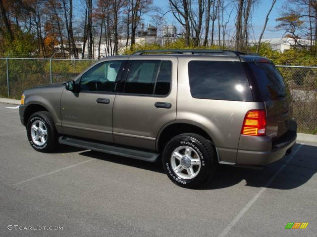 2004 Explorer XLT 4x4 - Mineral Grey Metallic / Medium Parchment photo #3