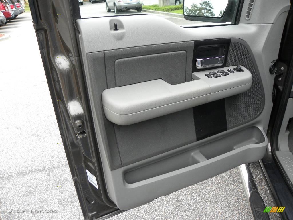 2006 F150 XLT SuperCrew - Dark Shadow Grey Metallic / Medium/Dark Flint photo #5