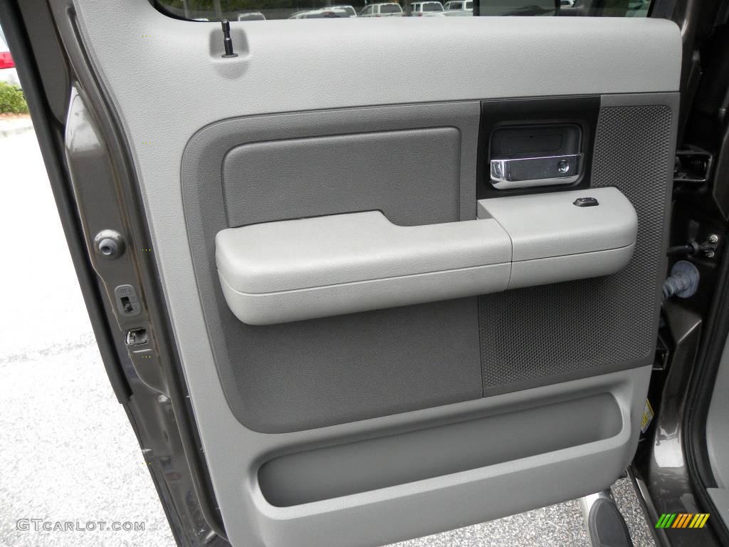 2006 F150 XLT SuperCrew - Dark Shadow Grey Metallic / Medium/Dark Flint photo #7