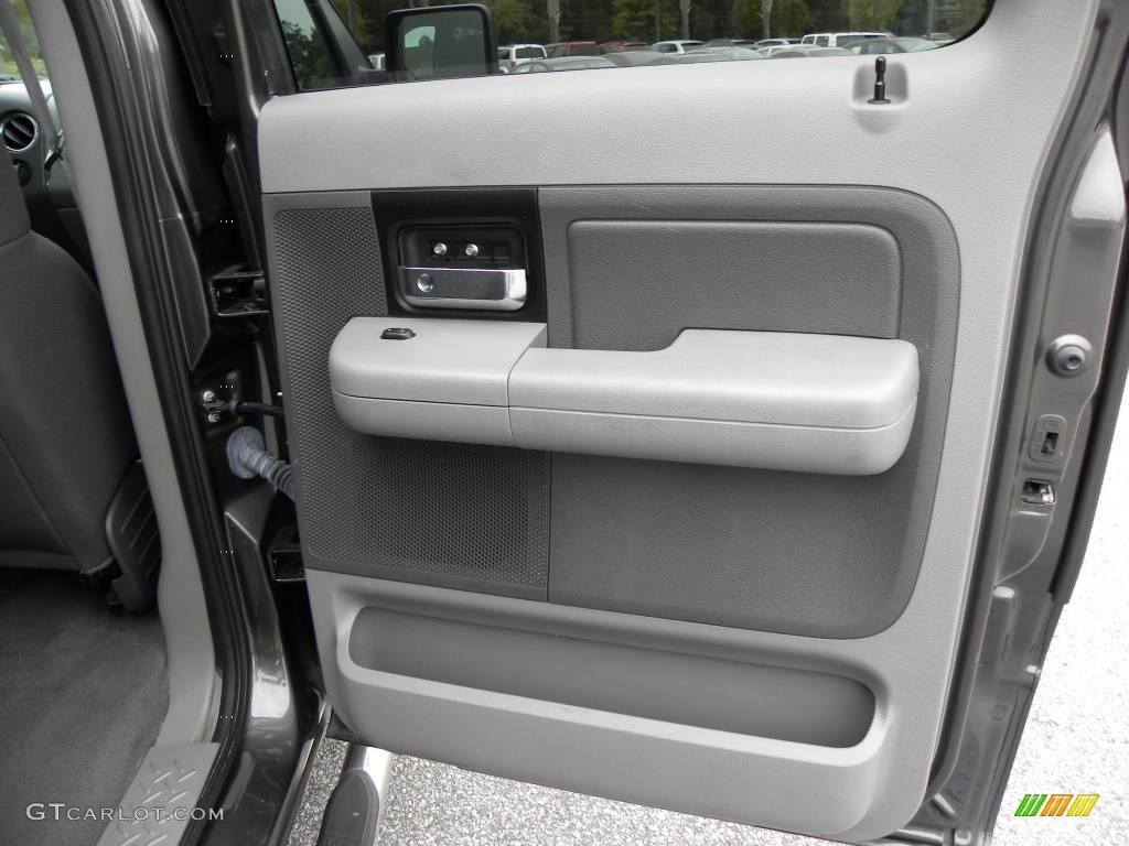 2006 F150 XLT SuperCrew - Dark Shadow Grey Metallic / Medium/Dark Flint photo #11