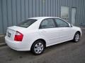 2006 Clear White Kia Spectra EX Sedan  photo #3