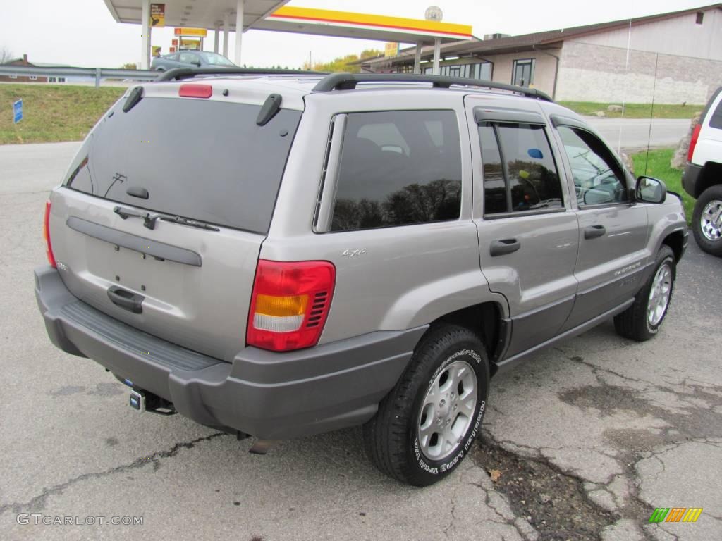 2001 Grand Cherokee Laredo 4x4 - Silverstone Metallic / Agate photo #7