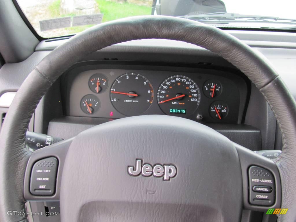 2001 Grand Cherokee Laredo 4x4 - Silverstone Metallic / Agate photo #25